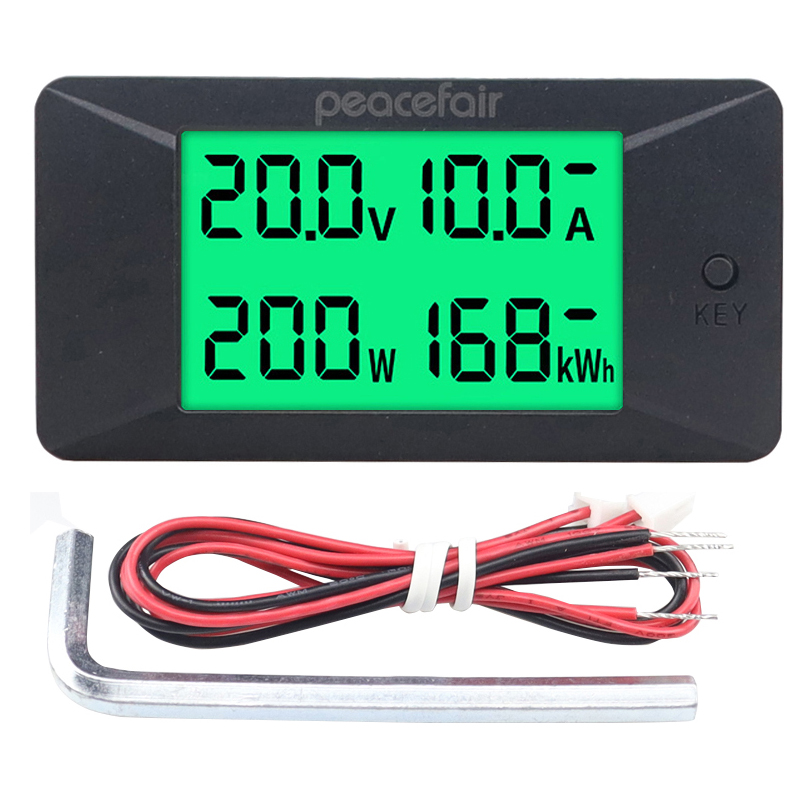 Power Supply Tester - DC 0-300V 0-300A 100A 200A Voltmeter