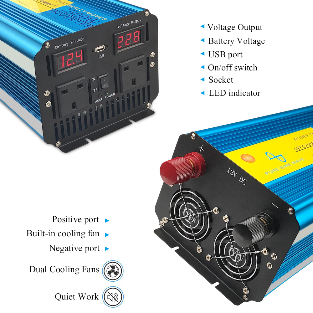 2026 Lvyuan Pure Sine Wave Inv - Power Supply 12V 评论和价格