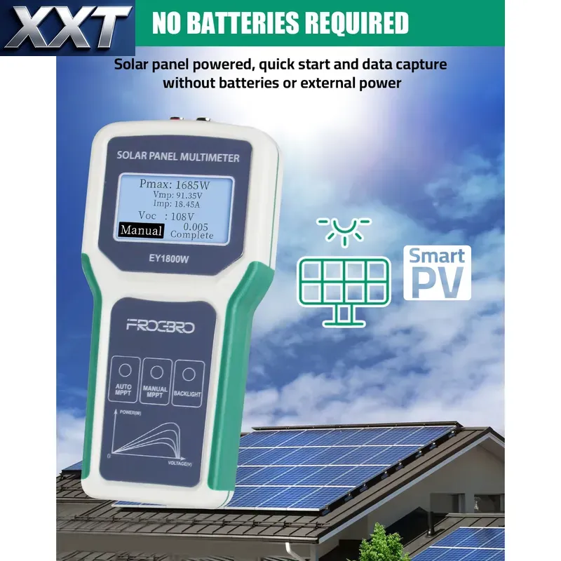 XXT EY1800W LCD Show Solar Pan - Power Supply Tester 评论和价格