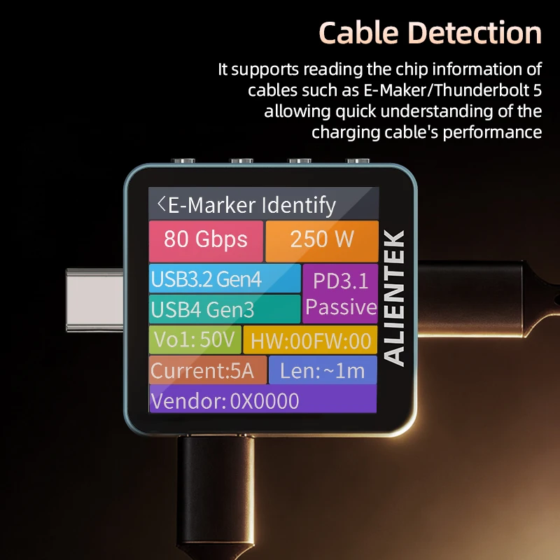 ALIENTEK C2 Color Screen Teste - Power Supply Tester 评论和价格