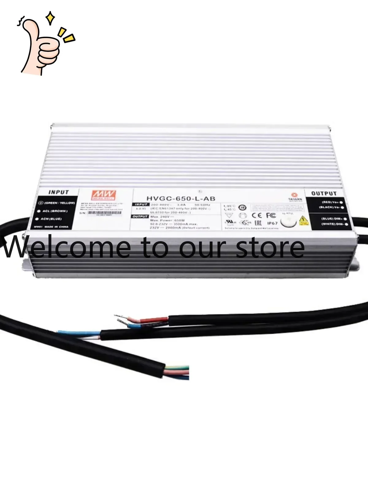 2025 Mingwei Power Supply HVGC - Power Supply 650W 评论和价格