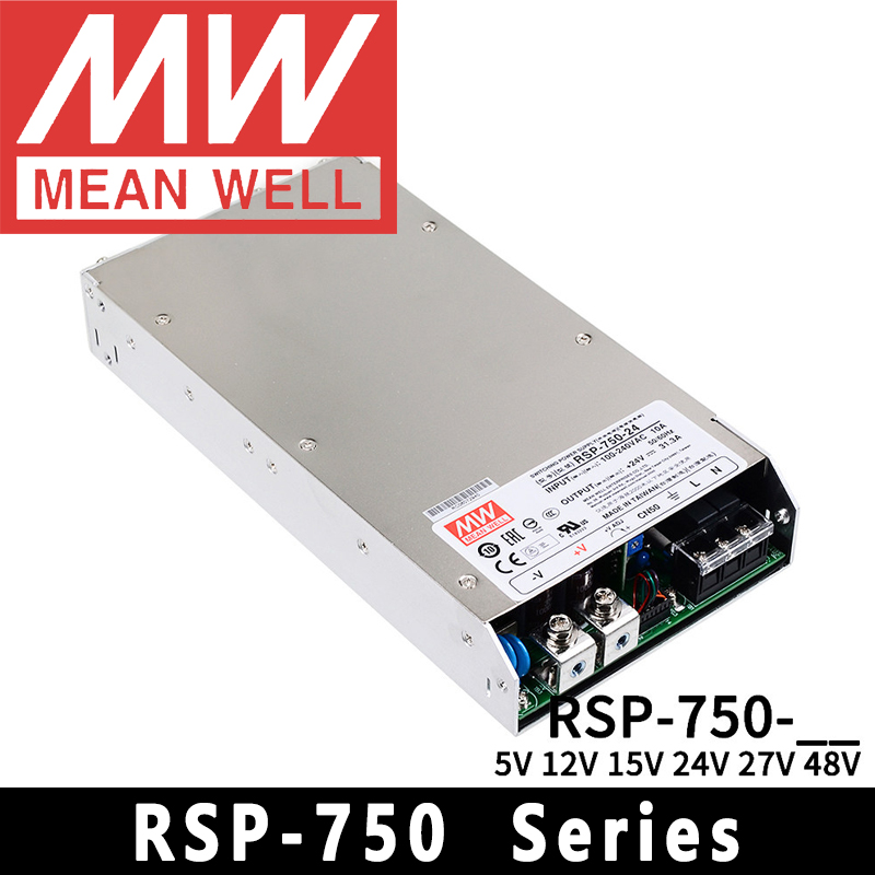 Mean Well RSP-750-5/12/15/24/2 - Power Supply 750W 评论和价格