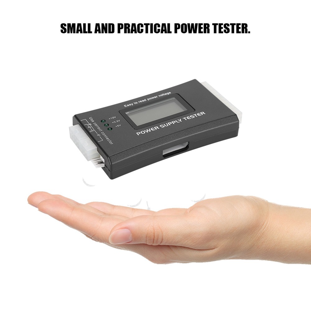LCD Display ATX Power Supply T - Power Supply Tester 评论和价格