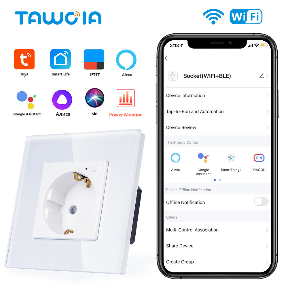 TAWOIA Wifi Wall Socket EU Sta - Open Frame Power Supply 评论和价格