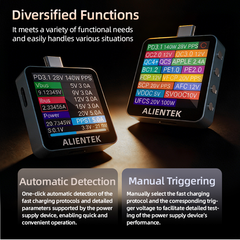 ALIENTEK C2 Type C USB Tester  - Power Supply Tester 评论和价格