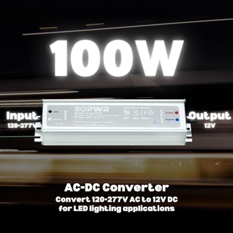LED Driver Waterproof IP67 Pow - Ac Power Supply 评论和价格
