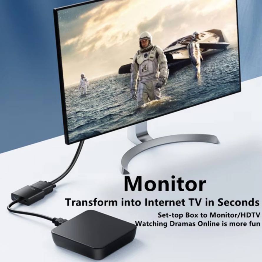 1080P HDMI-compatible to VGA A - Pc Power Supply 评论和价格