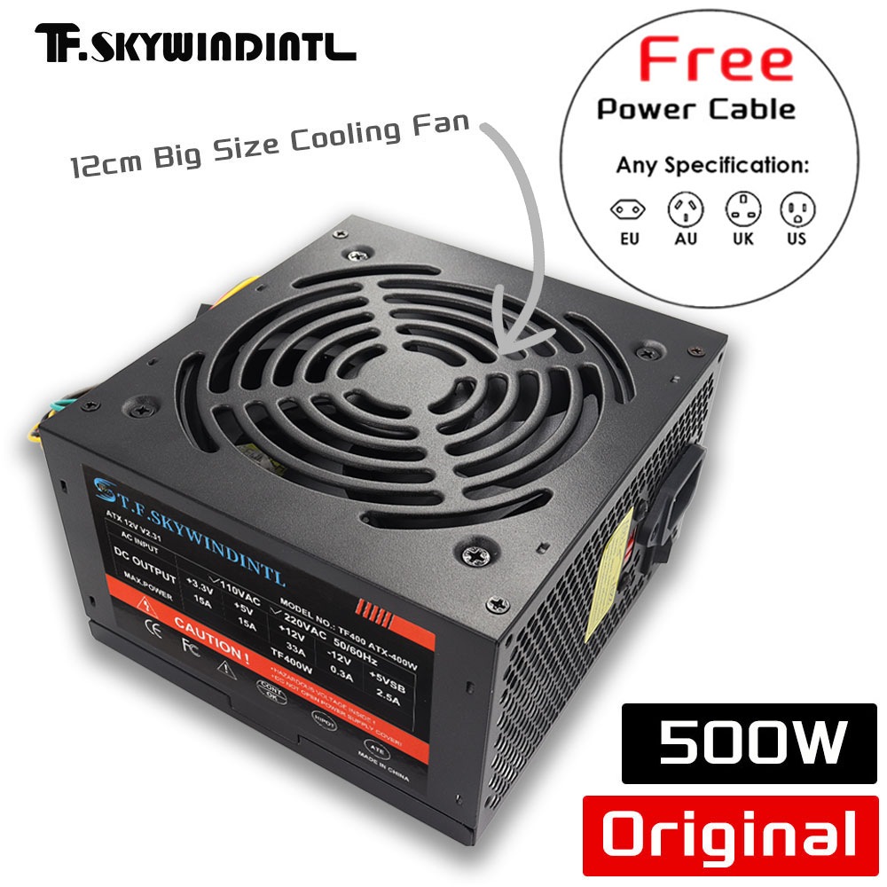 Cheap 500W Black ATX Desktop G - Power Supply 650W 评论和价格