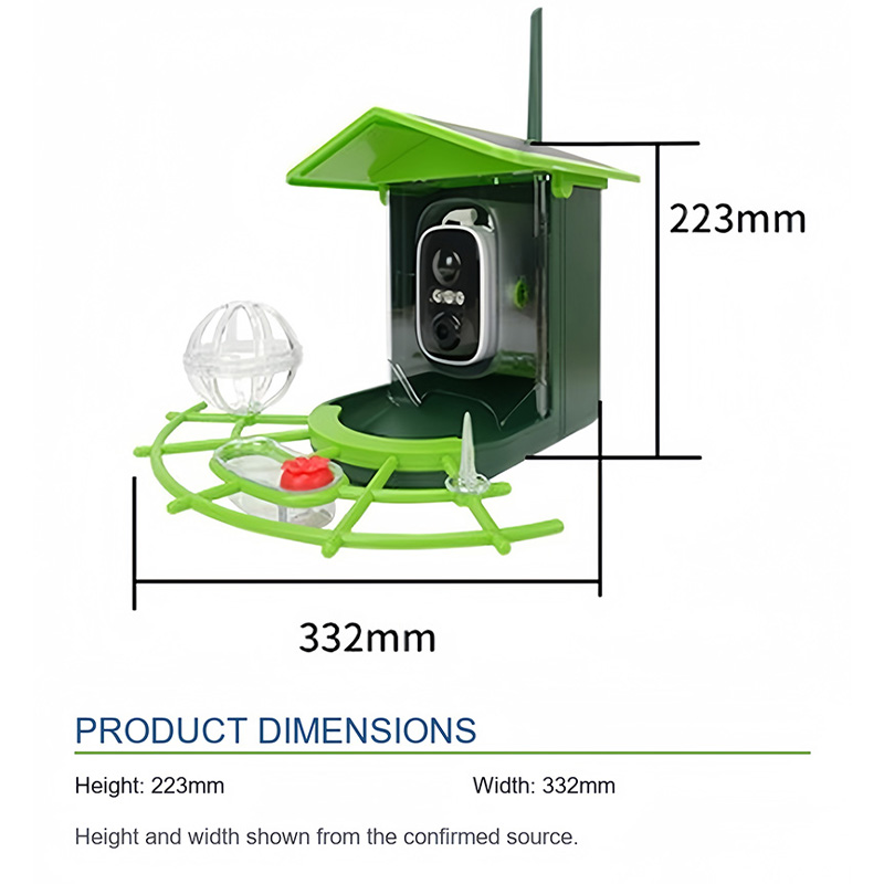 Camera Solar Bird Feeder D3-A1 - Power Supply 评论和价格