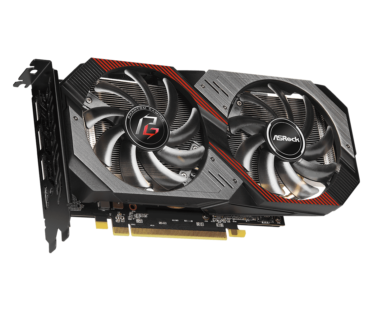 AMD RX 5500 XT 8GB GPU ASROCK  - Psu Computer 评论和价格